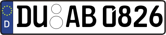 DU-AB0826