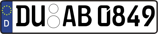 DU-AB0849