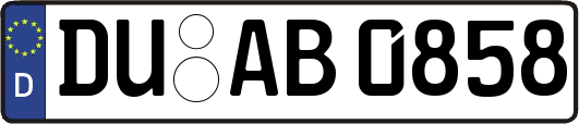 DU-AB0858