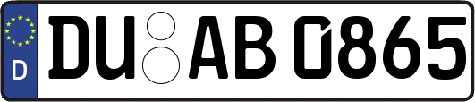 DU-AB0865