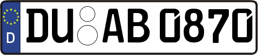 DU-AB0870