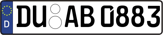 DU-AB0883