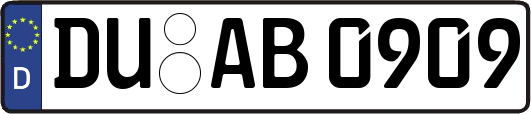 DU-AB0909