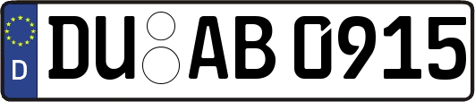 DU-AB0915