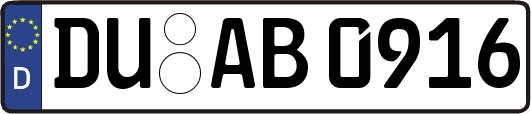 DU-AB0916