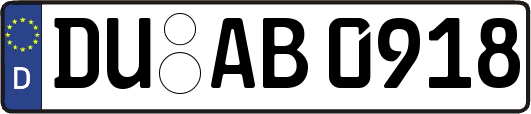 DU-AB0918