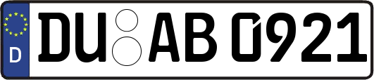 DU-AB0921