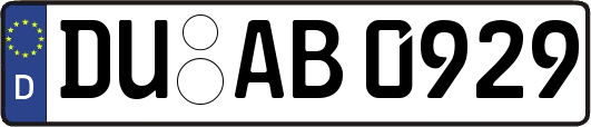 DU-AB0929
