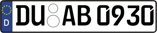DU-AB0930