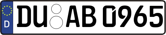 DU-AB0965