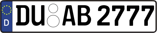 DU-AB2777