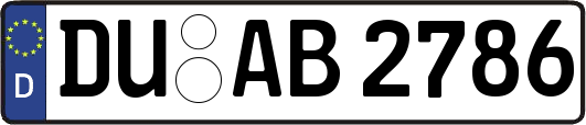 DU-AB2786