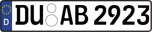 DU-AB2923