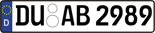 DU-AB2989