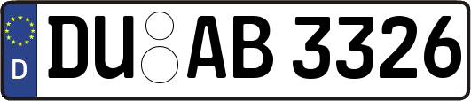 DU-AB3326