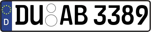 DU-AB3389