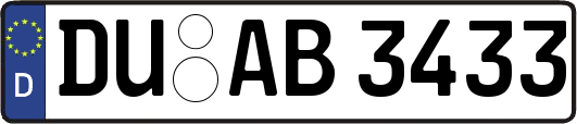 DU-AB3433
