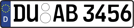 DU-AB3456