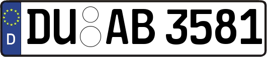 DU-AB3581