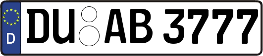 DU-AB3777