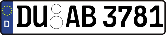 DU-AB3781