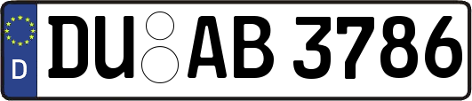 DU-AB3786
