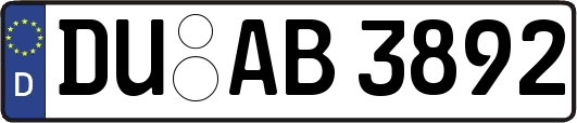 DU-AB3892