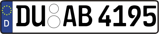 DU-AB4195
