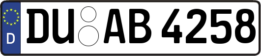 DU-AB4258