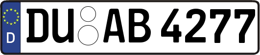DU-AB4277