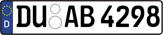 DU-AB4298
