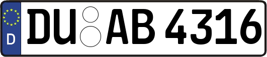 DU-AB4316