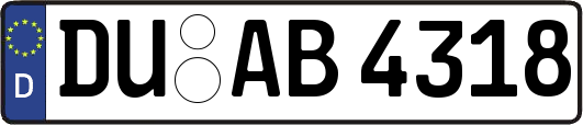DU-AB4318