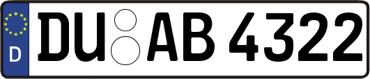 DU-AB4322