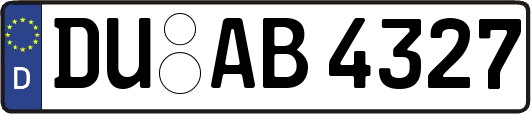 DU-AB4327