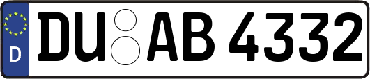 DU-AB4332