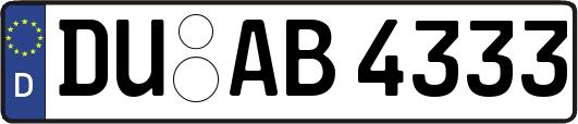 DU-AB4333