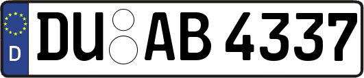 DU-AB4337