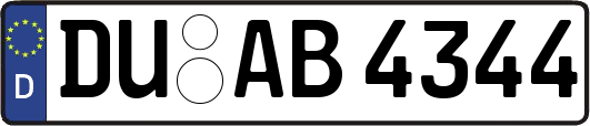 DU-AB4344