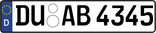 DU-AB4345