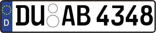 DU-AB4348