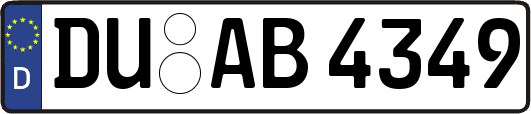 DU-AB4349