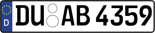 DU-AB4359