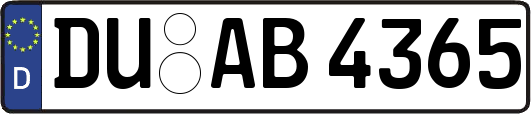 DU-AB4365