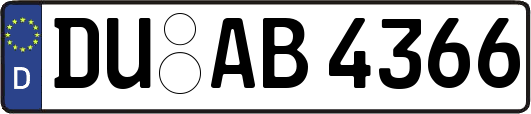 DU-AB4366