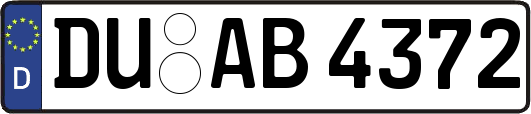 DU-AB4372