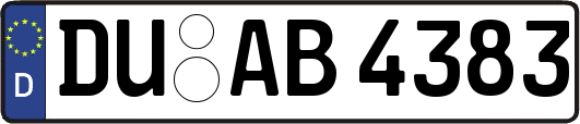 DU-AB4383