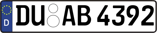 DU-AB4392
