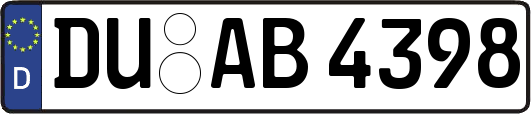 DU-AB4398