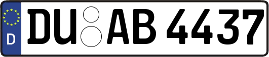 DU-AB4437